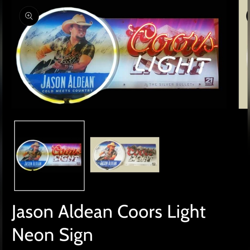 Jason Aldean coors light